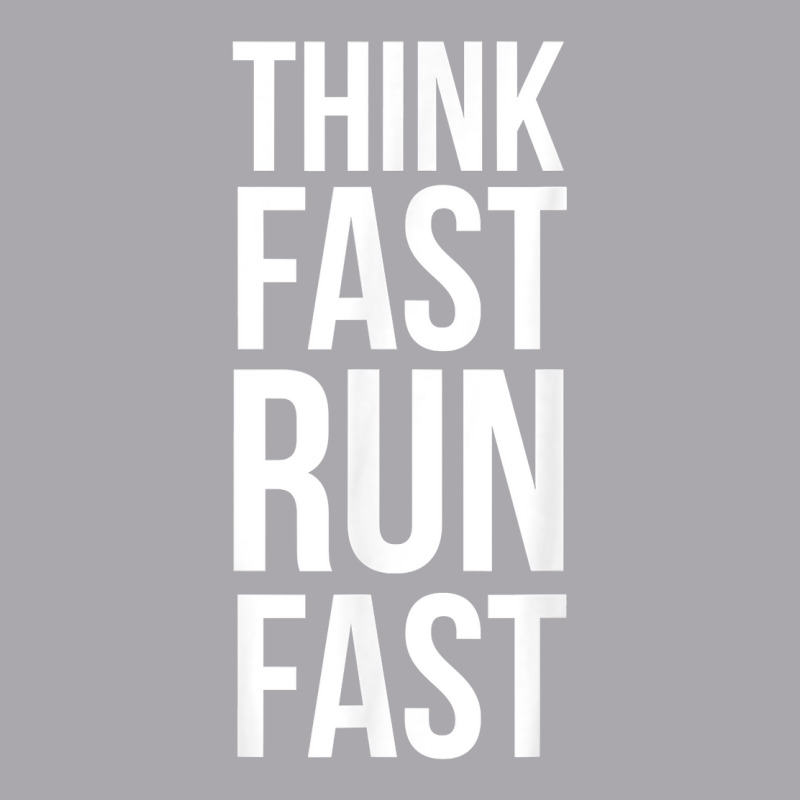 Think Fast Run Fast Shirt For Running Track Cross Country T Shirt Youth 3/4 Sleeve by cm-arts | Artistshot