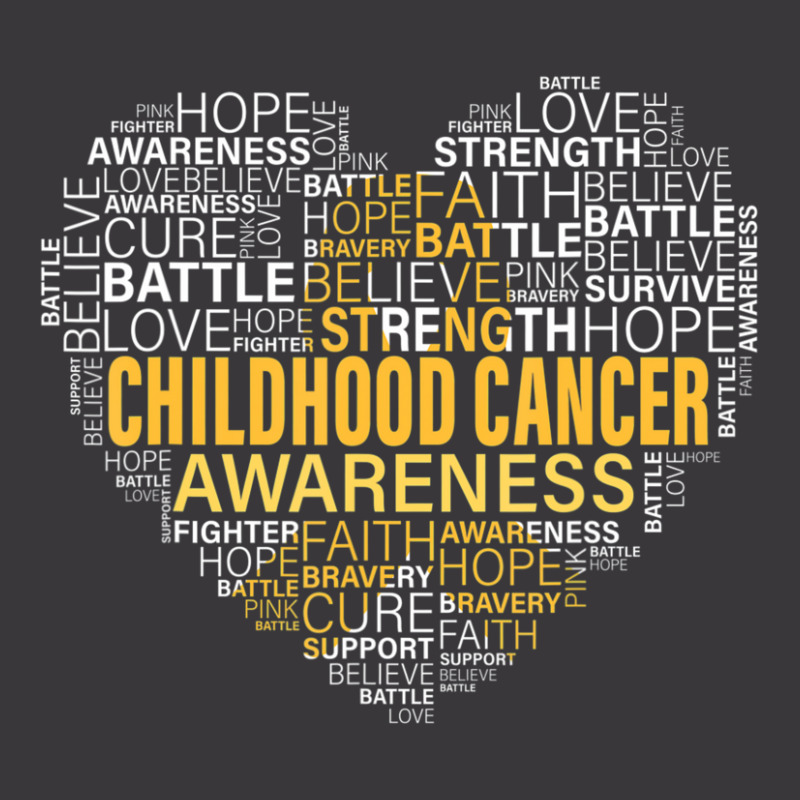 Childhood Cancer Awareness Hope Support Strong Warrior Ladies Curvy T-Shirt by Kenlofu52 | Artistshot