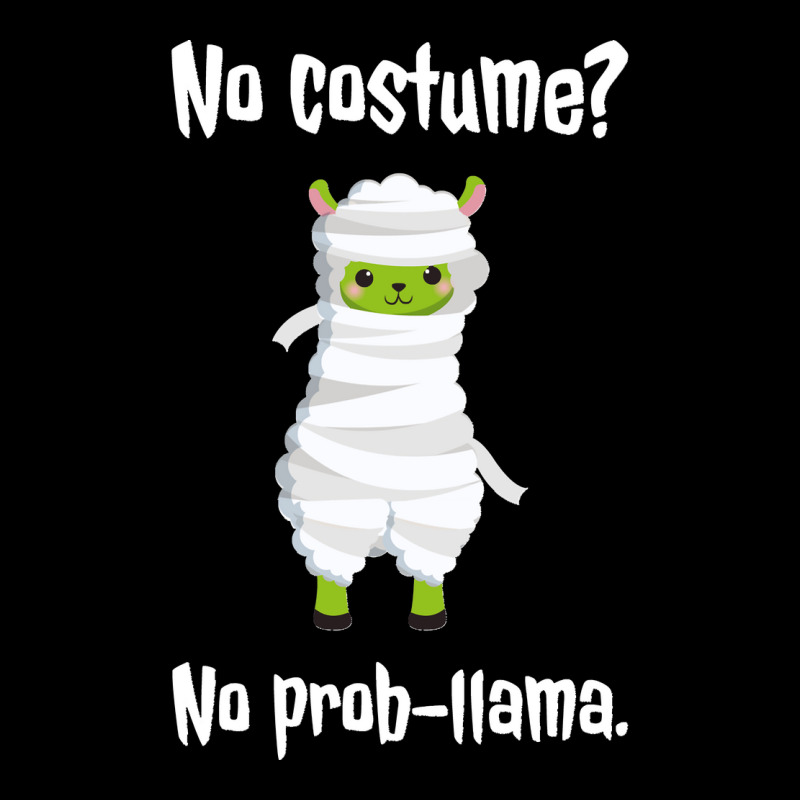 No Costume No Prob Llama Funny Halloween Costume Sweatshirt Men's Long Sleeve Pajama Set | Artistshot