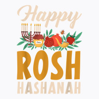 Happy Rosh Hashanah Shofar Jews Holiday Jewish New Year T Shirt T-shirt | Artistshot