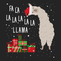 Fa La La Llama   Llama Christmas  Women Men Kids 3/4 Sleeve Shirt | Artistshot