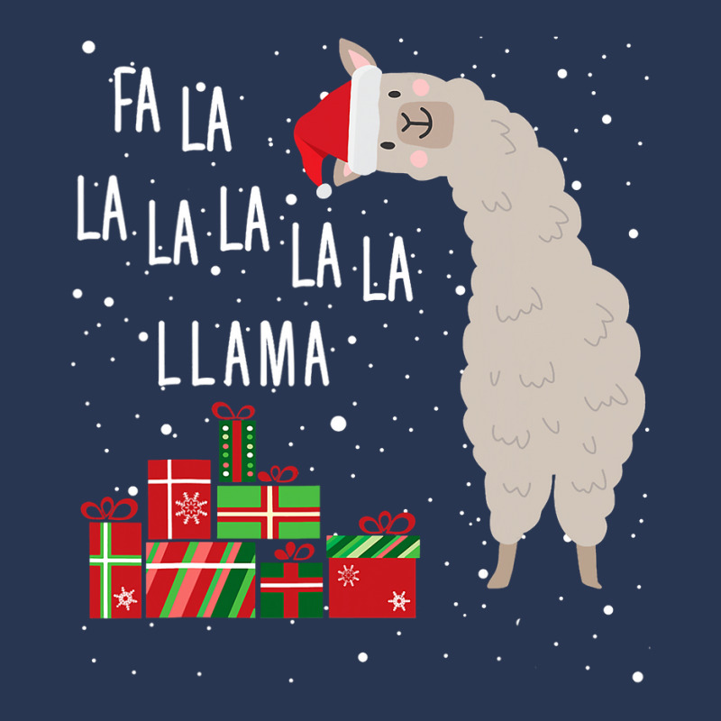 Fa La La Llama   Llama Christmas  Women Men Kids Men Denim Jacket | Artistshot