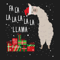 Fa La La Llama   Llama Christmas  Women Men Kids Classic T-shirt | Artistshot