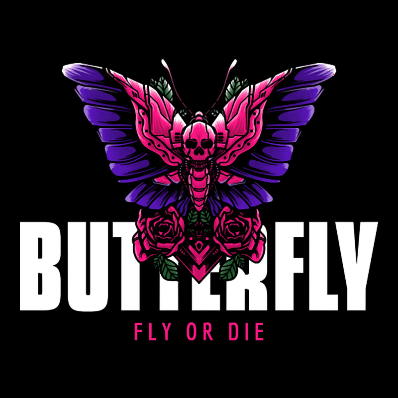 Butterfly Fly Or Die, Butterfly Fly Or Die Vintage, Butterfly Fly Or D Youth Sweatshirt by SHOPTTTTR5 | Artistshot