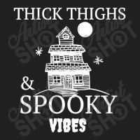 Thick Thighs And Spooky Vibes T-shirt | Artistshot