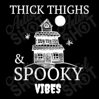 Thick Thighs And Spooky Vibes Fleece Short | Artistshot