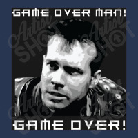 Game Over Man Game Over Quote Men Denim Jacket | Artistshot