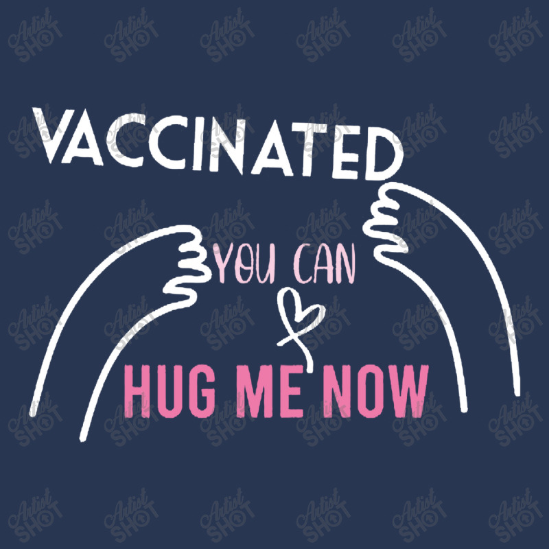 Vaccinated You Can Hug Me Now Men Denim Jacket | Artistshot