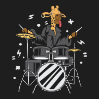 Giraffe Drummer Instrumentalist Gift Classic T-shirt | Artistshot