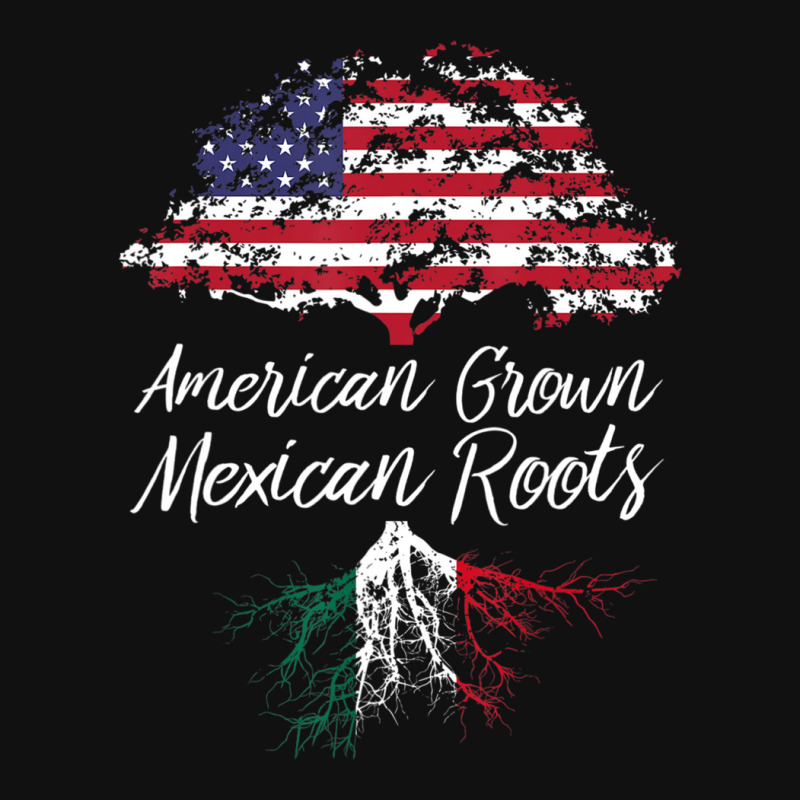 American Grown With Mexican Roots Born In Mexico Baby Bibs by cm-arts | Artistshot