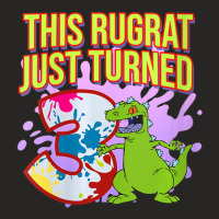 Mademark X Rugrats Womens This Rugrat Just Turned 3 3rd Birthday Party Ladies Fitted T-shirt | Artistshot