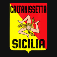 Caltanissetta Sicilia Sicily Flag Trinacria Province Crew Socks | Artistshot