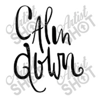 Calm Down Zipper Hoodie | Artistshot