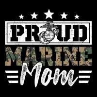 Proud Marine Military Veteran Mom Mama Mommy Mother's Day T Shirt Zipper Hoodie | Artistshot