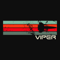 Retro Viper Battlestar Galactica Crop Top | Artistshot