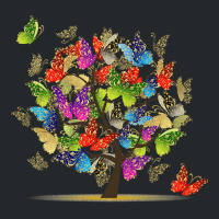 Butterfly Tree Beautiful, Butterfly Tree, Beautiful, Butterfly Tree Vi Crewneck Sweatshirt | Artistshot