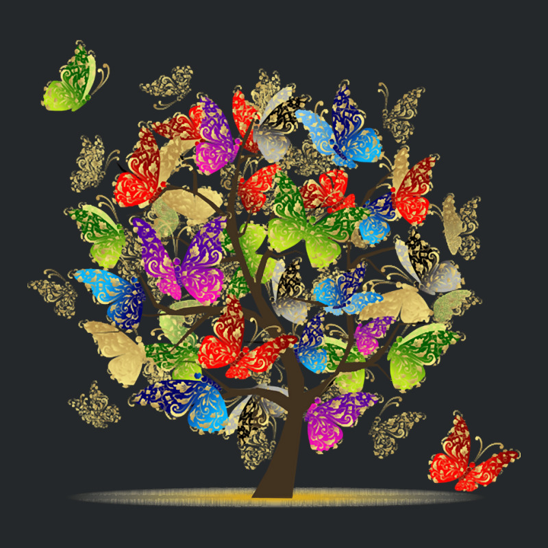 Butterfly Tree Beautiful, Butterfly Tree, Beautiful, Butterfly Tree Vi Crewneck Sweatshirt by SHOPTTTTR5 | Artistshot