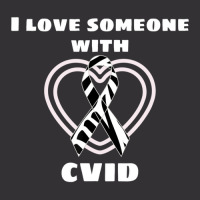 Cvid Awareness I Love Someone With Cvid Vintage Hoodie | Artistshot