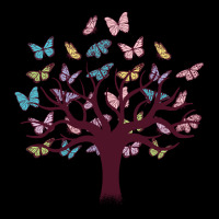 Butterfly Tree Design, Butterfly Tree Beautiful, Butterfly Tree, Beaut Pocket T-shirt | Artistshot