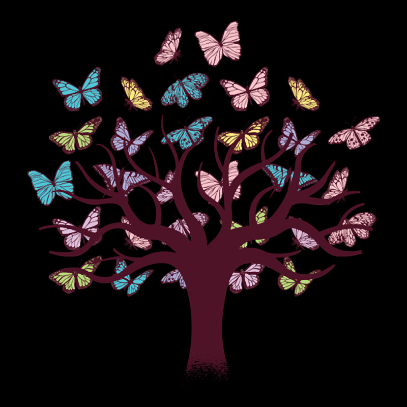 Butterfly Tree Design, Butterfly Tree Beautiful, Butterfly Tree, Beaut Pocket T-Shirt by SHOPTTTTR5 | Artistshot