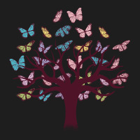 Butterfly Tree Design, Butterfly Tree Beautiful, Butterfly Tree, Beaut Classic T-shirt | Artistshot