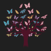 Butterfly Tree Design, Butterfly Tree Beautiful, Butterfly Tree, Beaut Ladies Polo Shirt | Artistshot