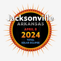 Jacksonville Arkansas Ar Total Solar Eclipse 2024  2  T Shirt Adjustable Cap | Artistshot