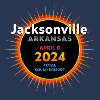 Jacksonville Arkansas Ar Total Solar Eclipse 2024  2  T Shirt Men Denim Jacket | Artistshot