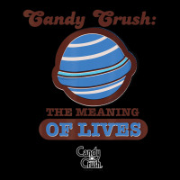 Candy Crush 'the Meaning Of Lives' Pocket T-shirt | Artistshot