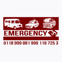 Emergency Number T-shirt | Artistshot