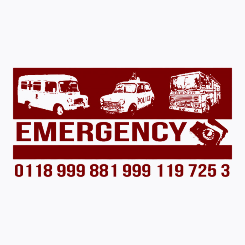 Emergency Number T-shirt | Artistshot