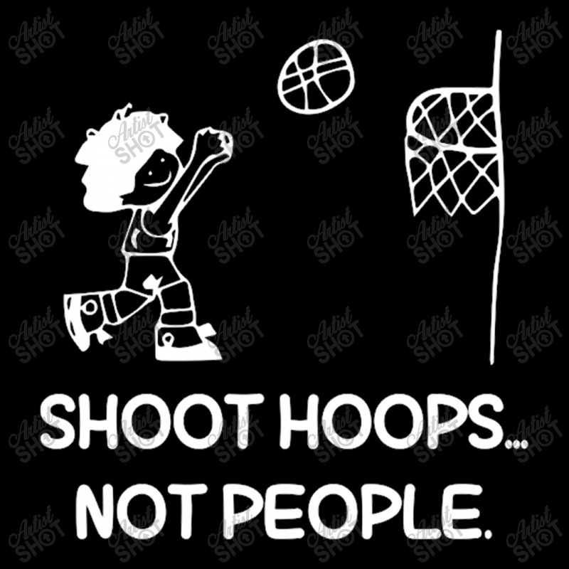 Shoot Hoops Not People For Dark V-Neck Tee by Edithallenbb | Artistshot