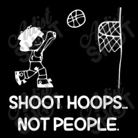 Shoot Hoops Not People For Dark Fleece Short | Artistshot