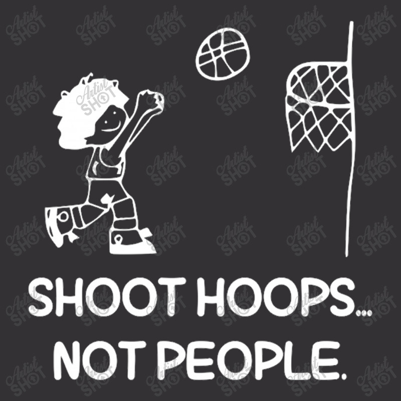 Shoot Hoops Not People For Dark Vintage Hoodie And Short Set by Edithallenbb | Artistshot