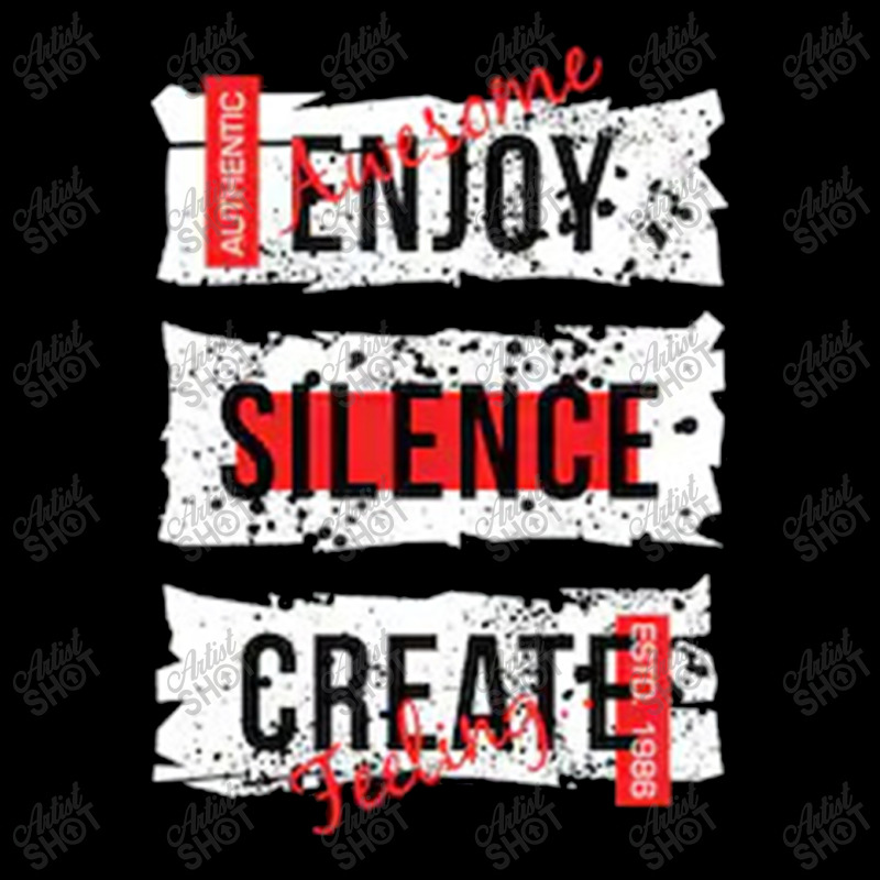 Enyoj Silence Baby Tee by Disgus_Thing | Artistshot