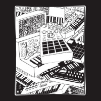 Synthesizer Art For Electronic Musician 1 Waist Apron | Artistshot