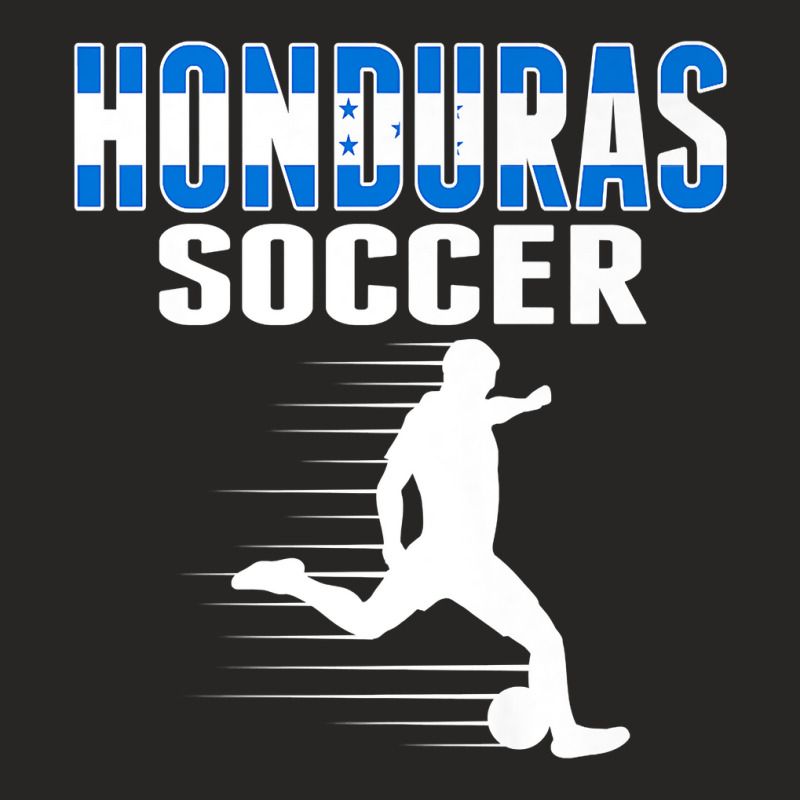 Honduras Soccer Fans Jersey   Honduran Flag Football Lovers Premium T Ladies Fitted T-Shirt by cm-arts | Artistshot