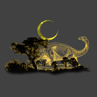 Dinosaur In The Jungle, Crescent Light, The Jungle, Dinosaur Skeleton, Vintage T-shirt | Artistshot