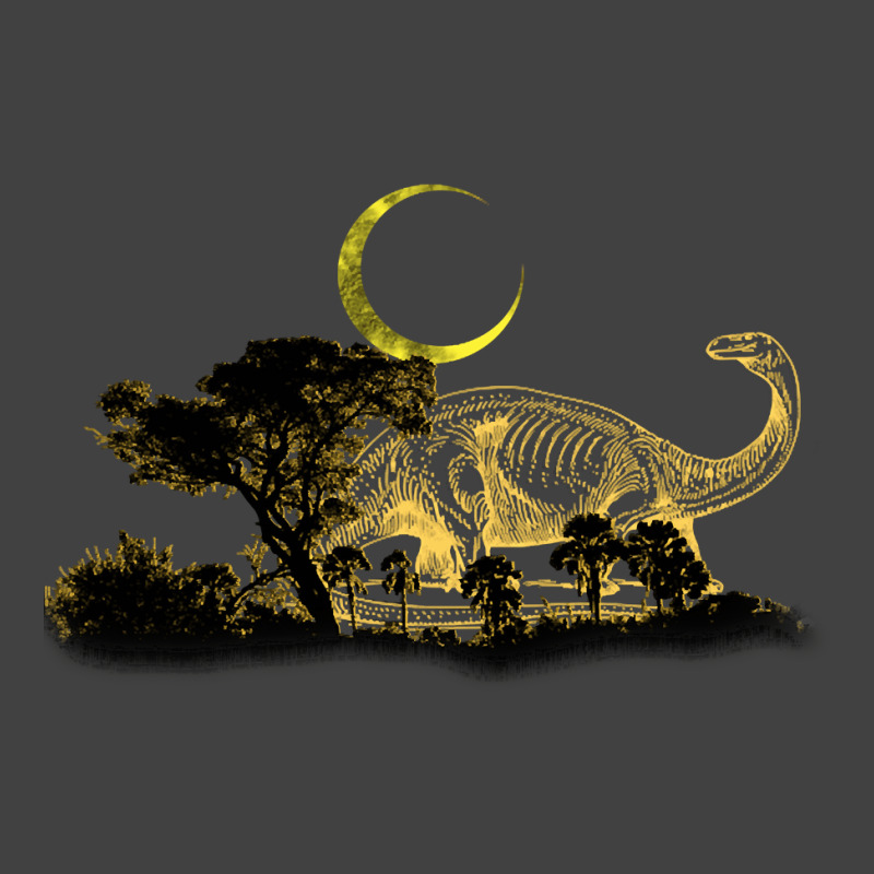 Dinosaur In The Jungle, Crescent Light, The Jungle, Dinosaur Skeleton, Vintage T-shirt | Artistshot