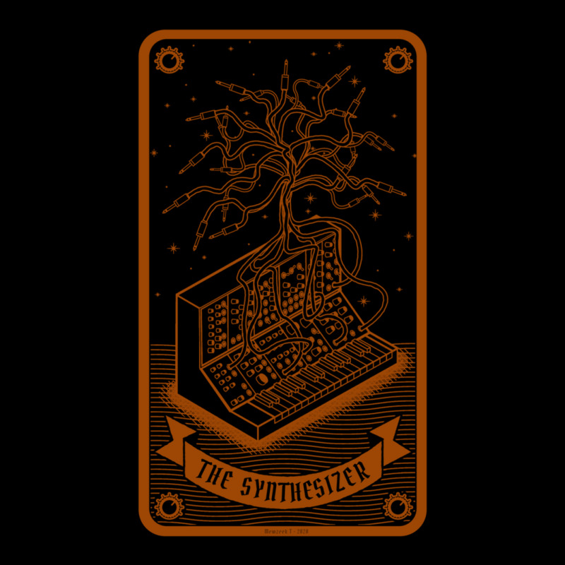 Synthesizer Tarot Card For Electronic Musician Pocket T-shirt | Artistshot