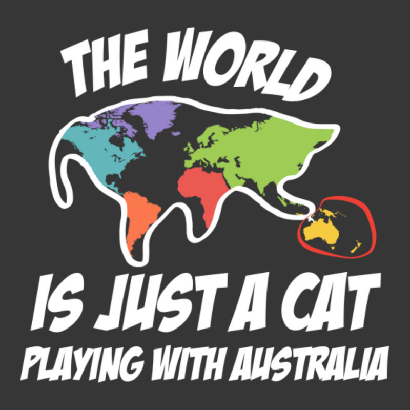 The World Is Just A Cat Playing With Australia Toddler Hoodie | Artistshot