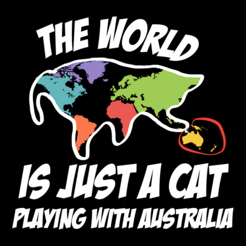 The World Is Just A Cat Playing With Australia Youth Sweatshirt | Artistshot