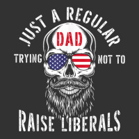 Republican Just A Regular Dad Trying Not To Raise Liberals T Shirt Baby Bodysuit | Artistshot