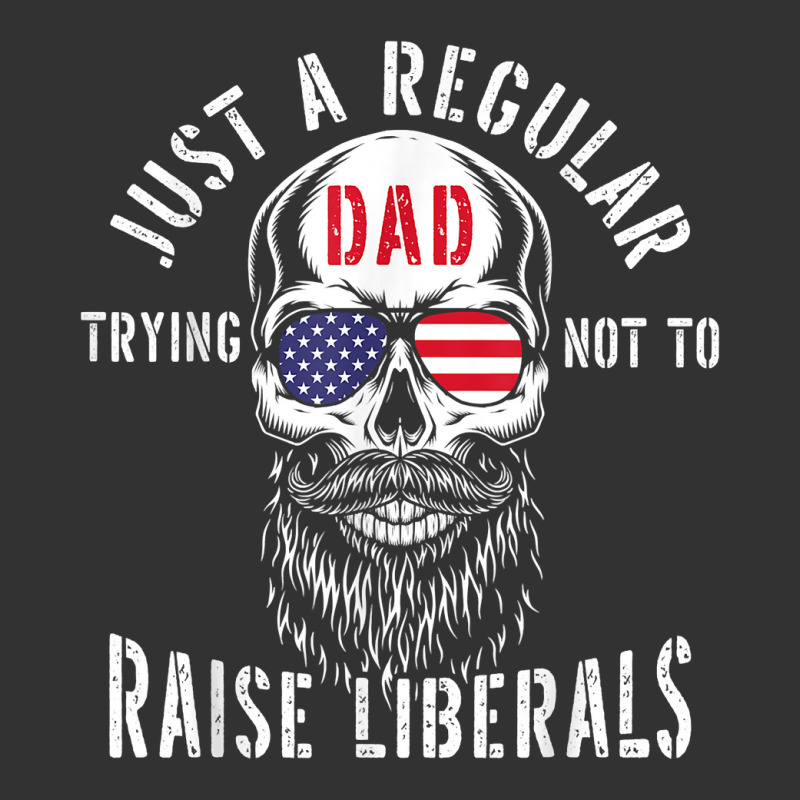 Republican Just A Regular Dad Trying Not To Raise Liberals T Shirt Baby Bodysuit | Artistshot