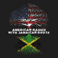 American Raised With Jamaican Roots Jamaica Classic T-shirt | Artistshot