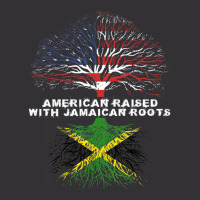 American Raised With Jamaican Roots Jamaica Vintage Hoodie | Artistshot