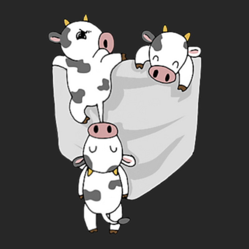 Cow Pocket Milk Cow In A Bag Men's T-shirt Pajama Set by cm-arts | Artistshot