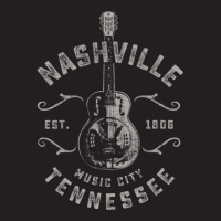 Nashville Music City Usa Vintage T-shirt | Artistshot