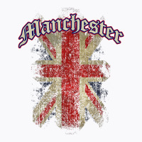 Manchester, Uk  United Kingdom Union Jack English T Shirt T-shirt | Artistshot