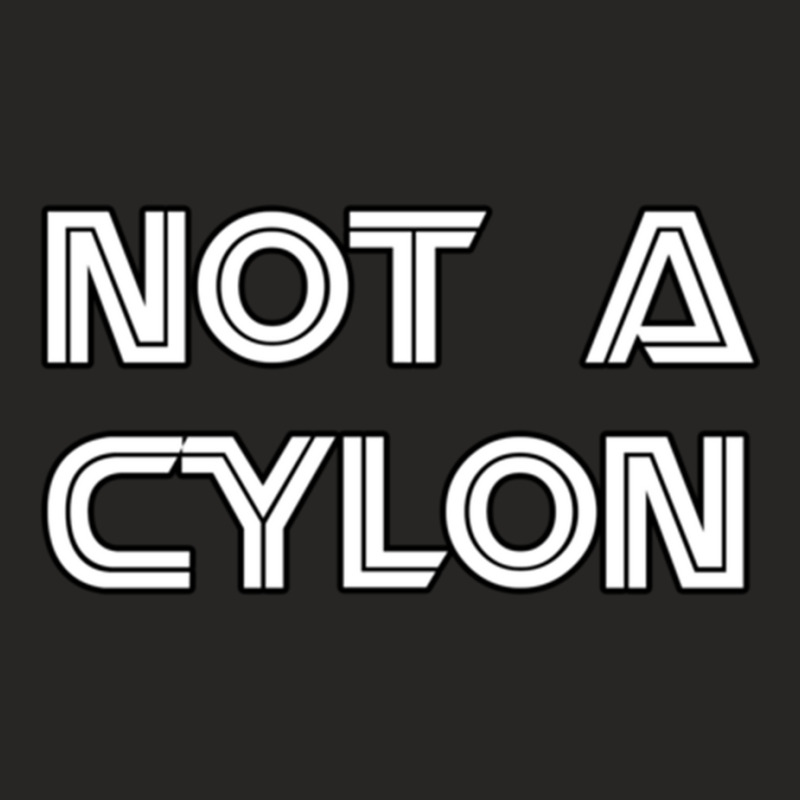 Not A Cylon Fitted Ladies Fitted T-Shirt by cm-arts | Artistshot